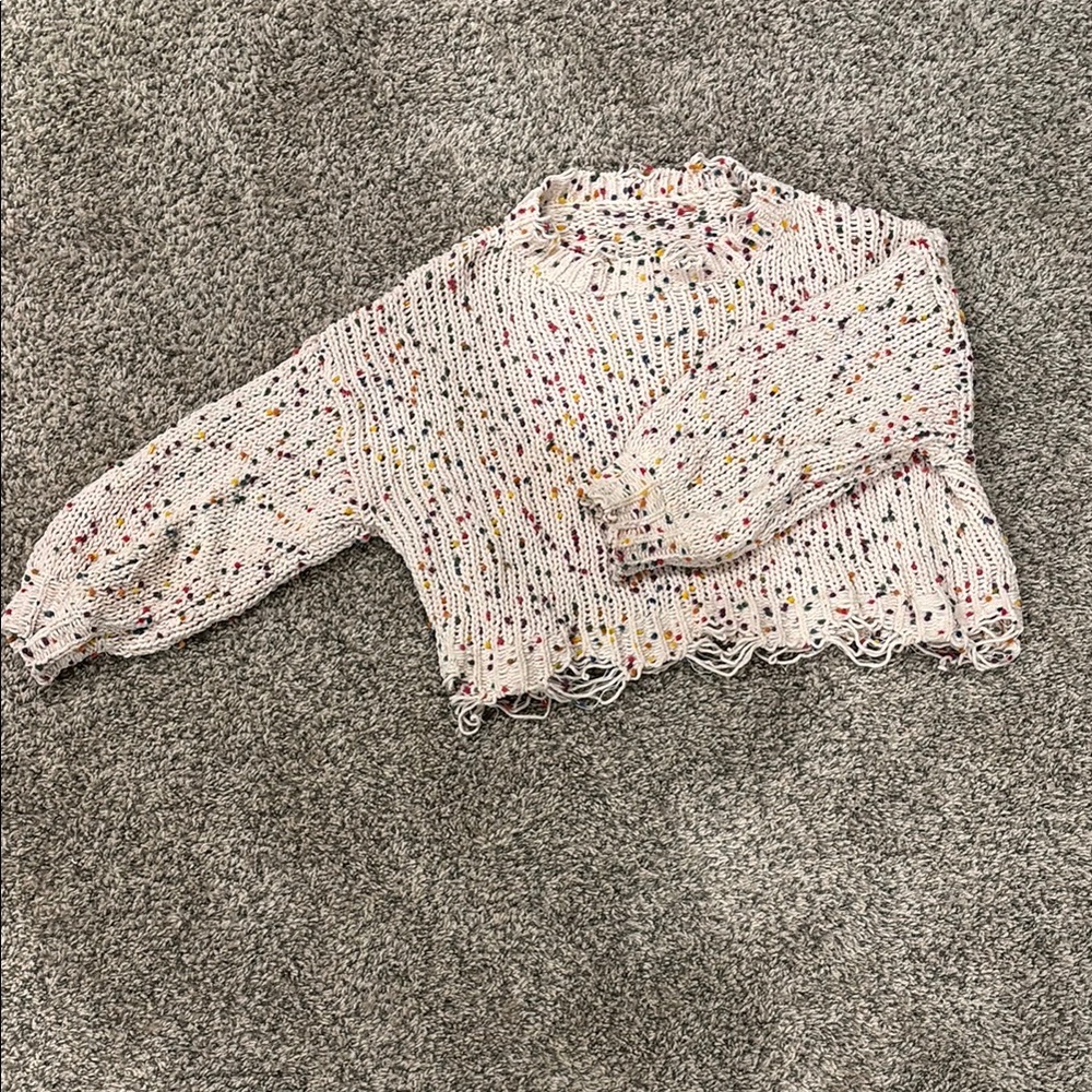 Multicolor Knit Sweater